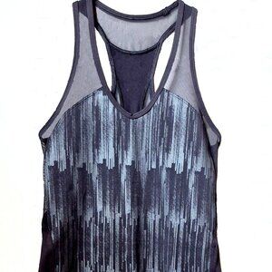 Lululemon Ace Tank Black / Scratch Match Black Multi
